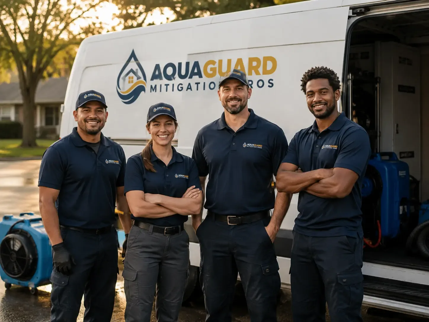Water Damage Mitigation company in Oral, SD