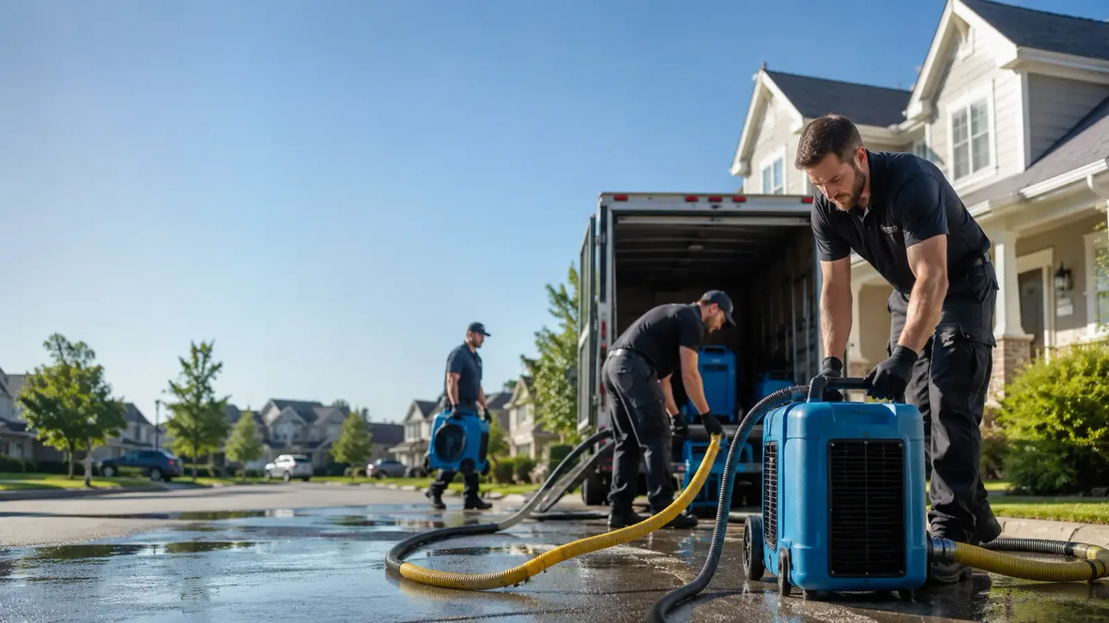 Water Damage Mitigation in Oral, SD